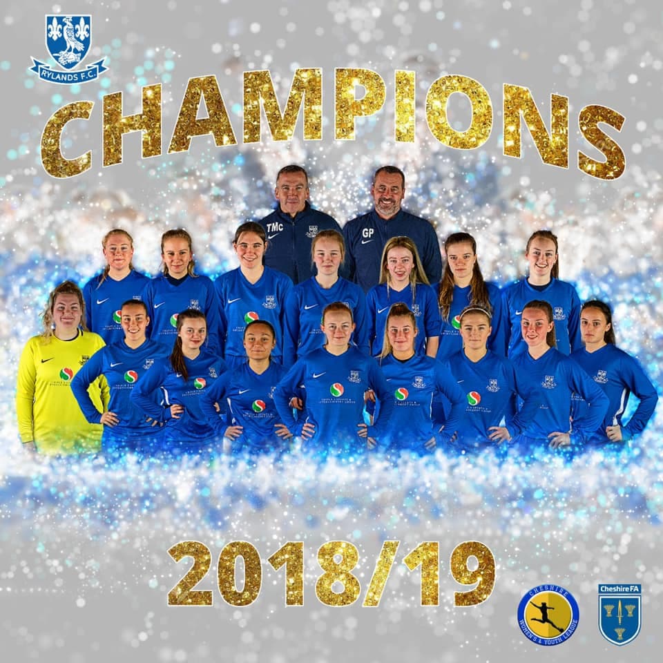 Rylands Women win the league!