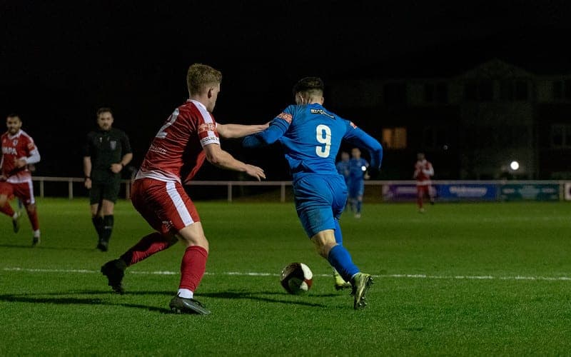 Warrington Rylands v Colne, NPL Division One West, 8 February 2022