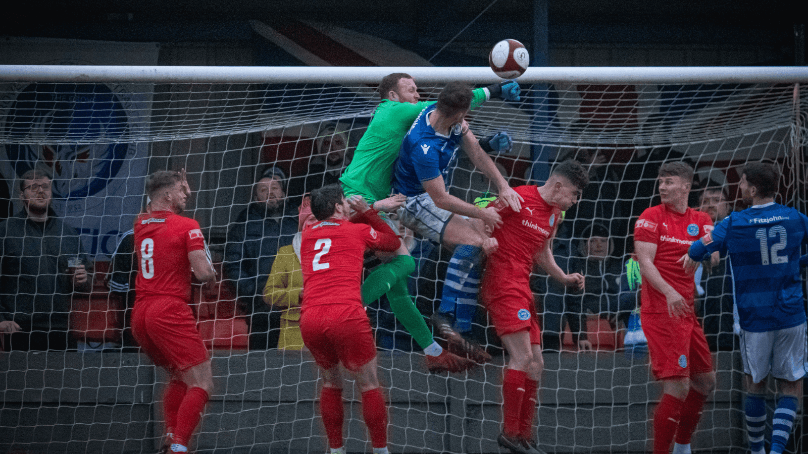 Kidsgrove Athletic v Warrington Rylands, NPL Division One West, 22 January 2022