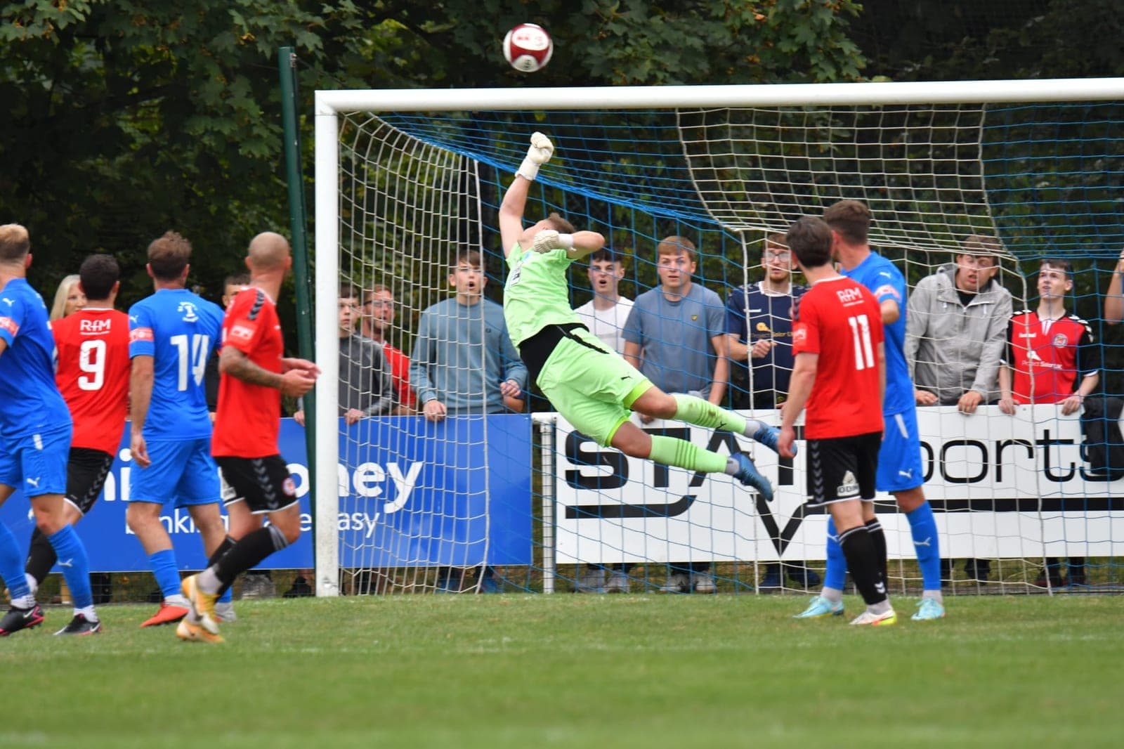 Warrington Rylands v Hyde United, FA Cup, 2022/23