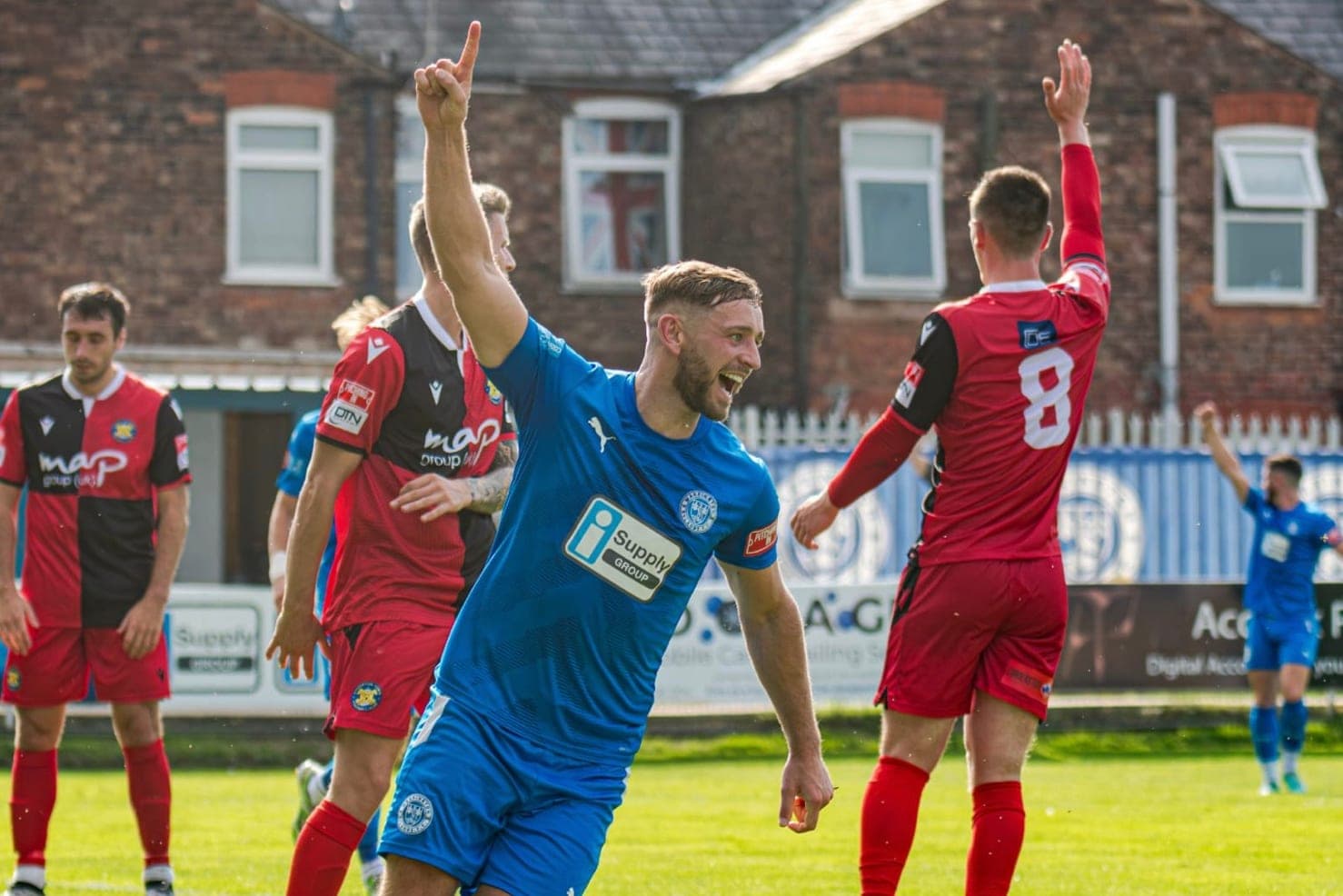 Warrington Rylands v Stockton Town, FA Cup, 2023/24