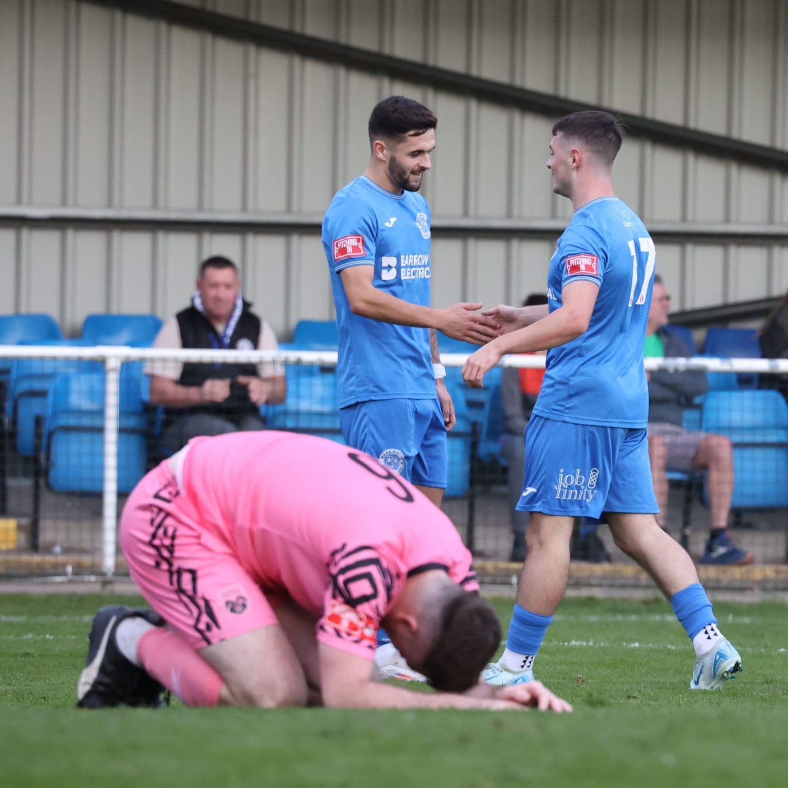 Warrington Rylands v Ossett United, FA Trophy, 2024/25