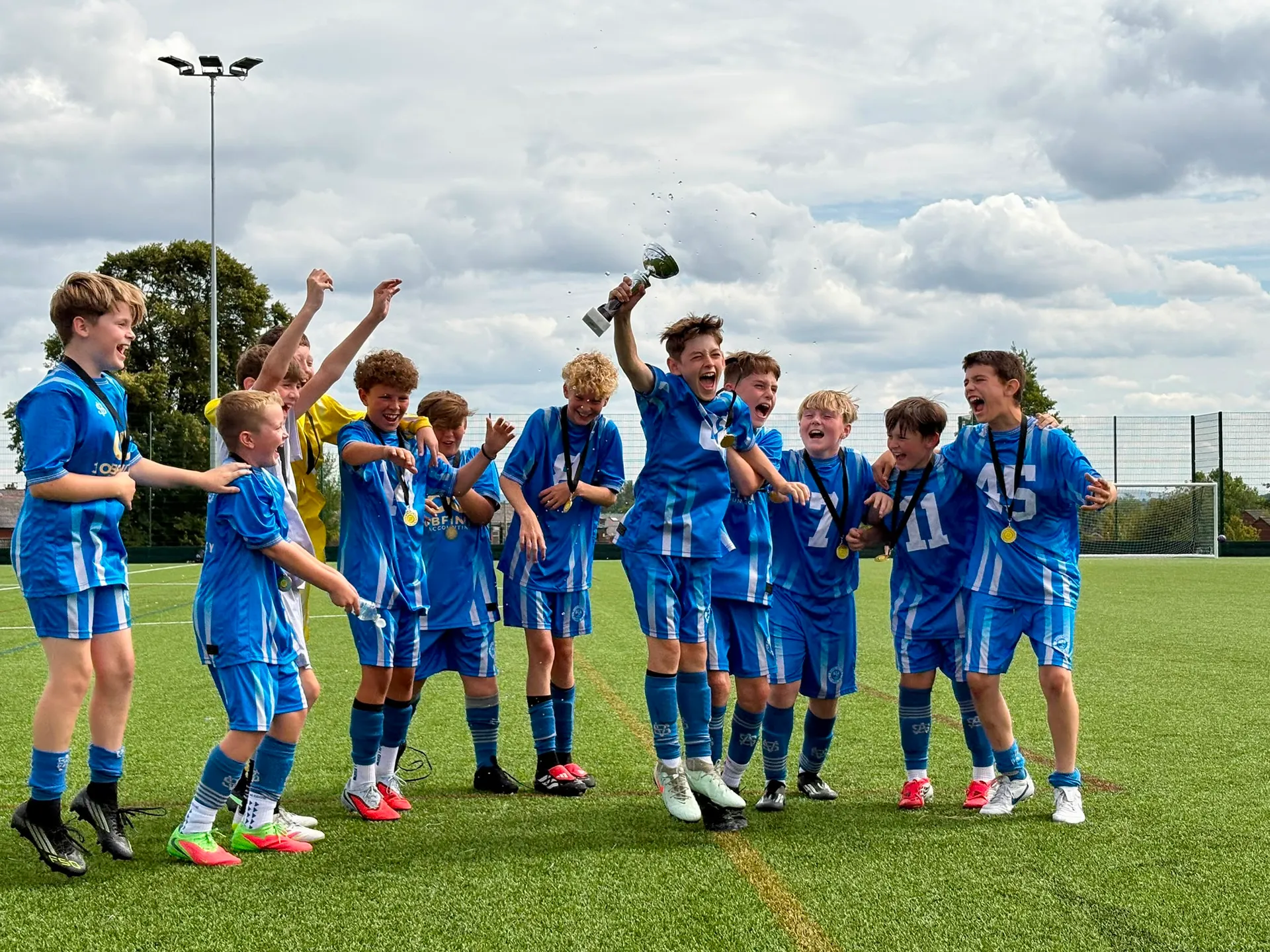 Warrington Rylands 12's Madrid are Europa Cup Champions!